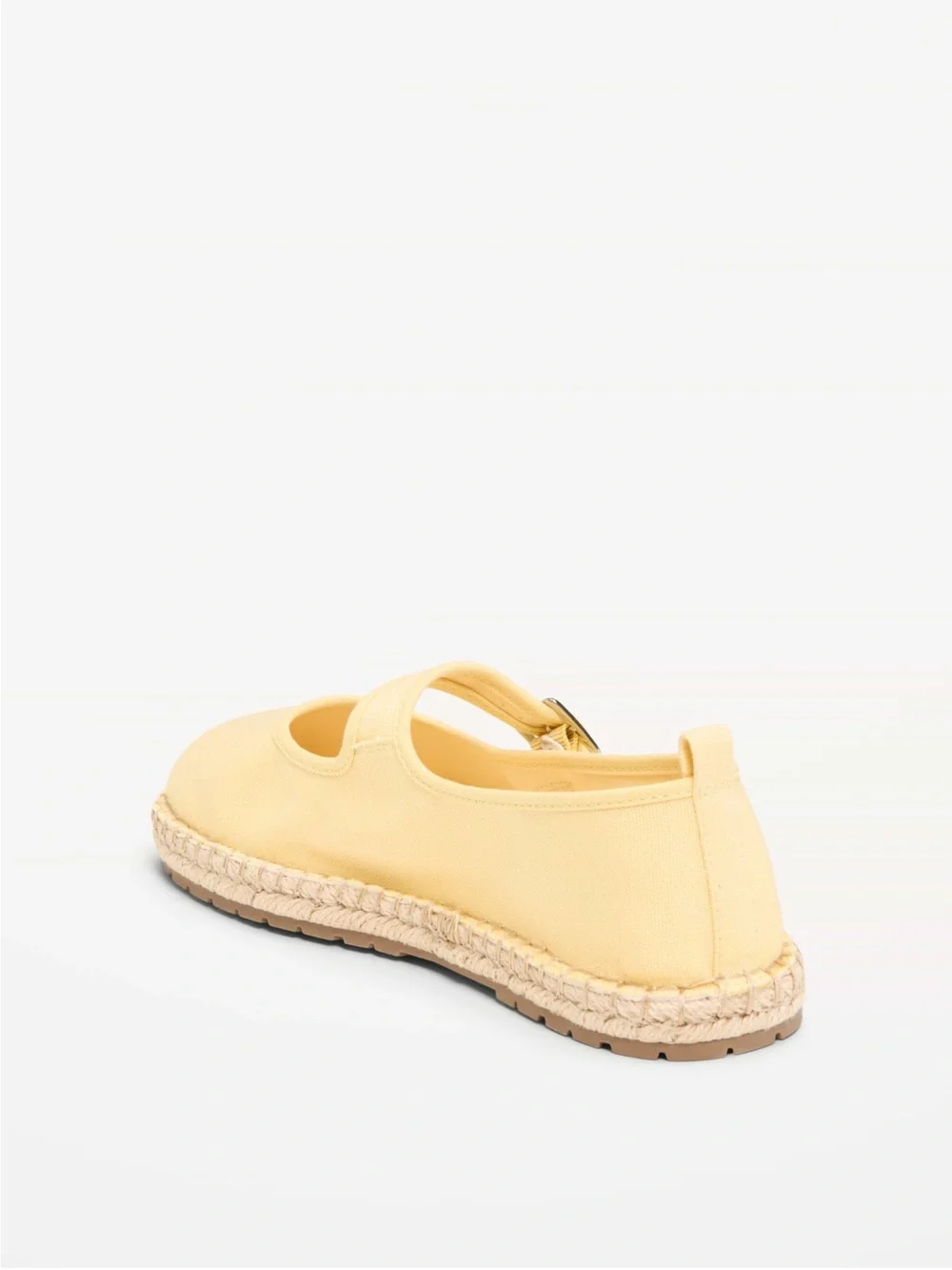 Old navy NWT Mary Jane Espadrille Flats for Women Size 9 Golden straw